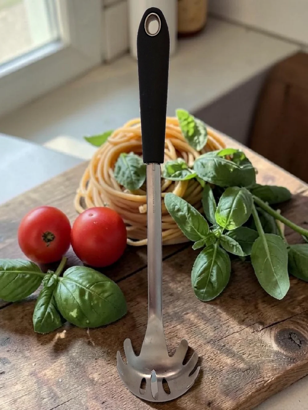 JA Henkels Spaghetti Server Pasta Spoon 18/10 Kitchen Utensil Stainless Steel‎